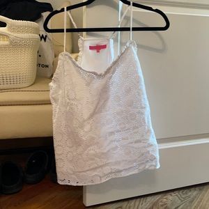Lily Pulitzer Lace tank top